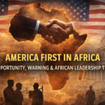Editorial | America First in Africa: Opportunity, Warning and the Test of African Leadership