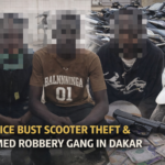 Police dismantle alleged scooter theft, armed robbery gang in Dakar