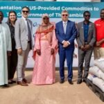 U.S.-backed school feeding program delivers food support to Gambian primary pupils