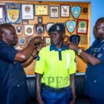 IGP Touray promotes Traffic Officer for courage under dangerous circumstances